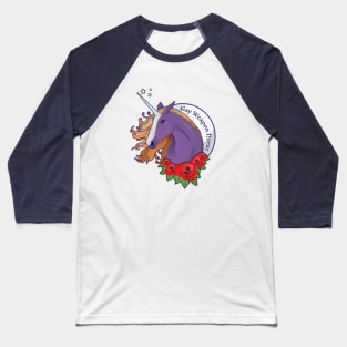 Gay Weapon Horse Baseball T-Shirt